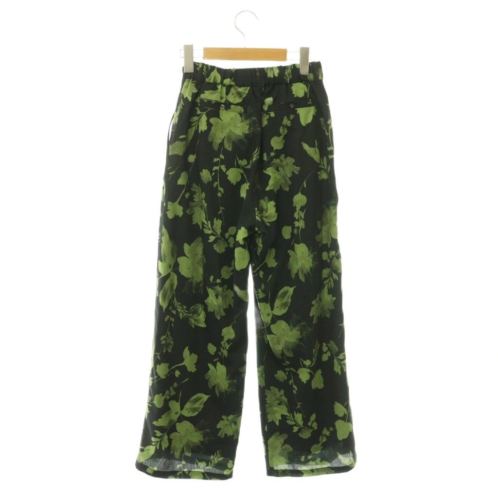 アメリヴィンテージ Ameri VINTAGE 26SS GRAINY FLOWER STRAIGHT PANTS