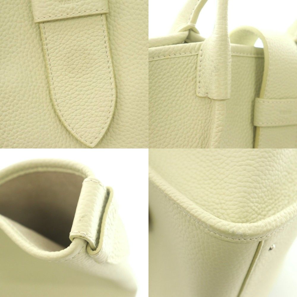 VASIC ヴァジック ハンドバッグ PORT MINI MINI アイボリー 美品 VASIC 