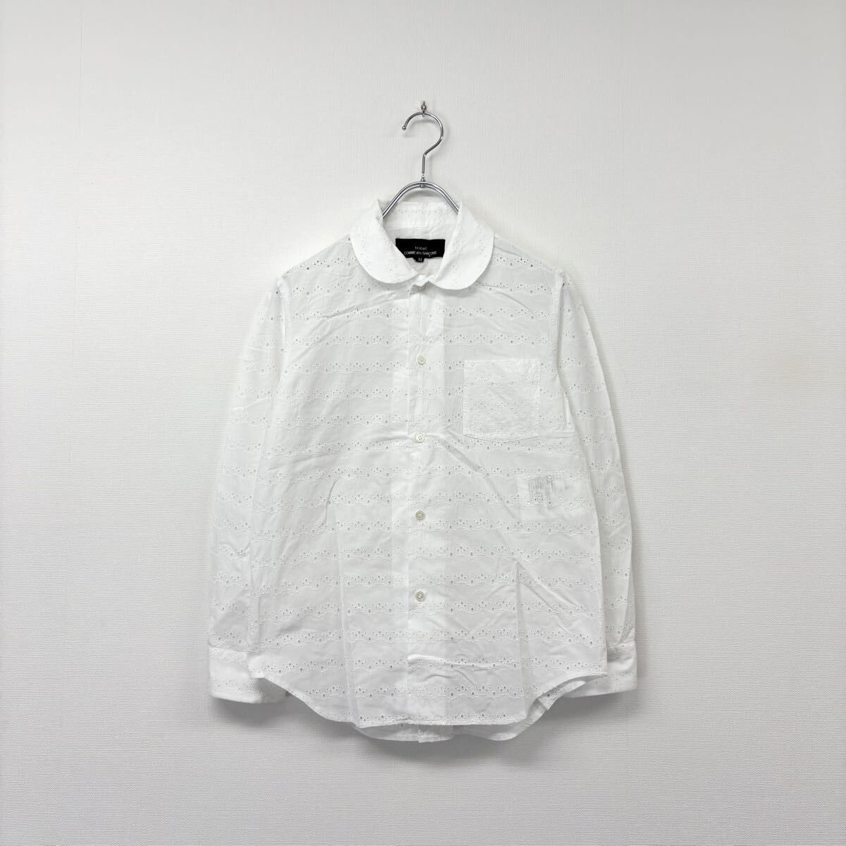 tricot COMME des GARCONS トリコ コム デ ギャルソン 丸襟 カット