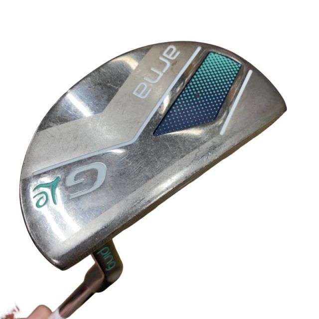 【中古】 ピン G Le ARNA 32インチ レディース パター PT スチール (フレックスその他) レディース 女性用 右利き 右用 Dランク ゴルフクラブ