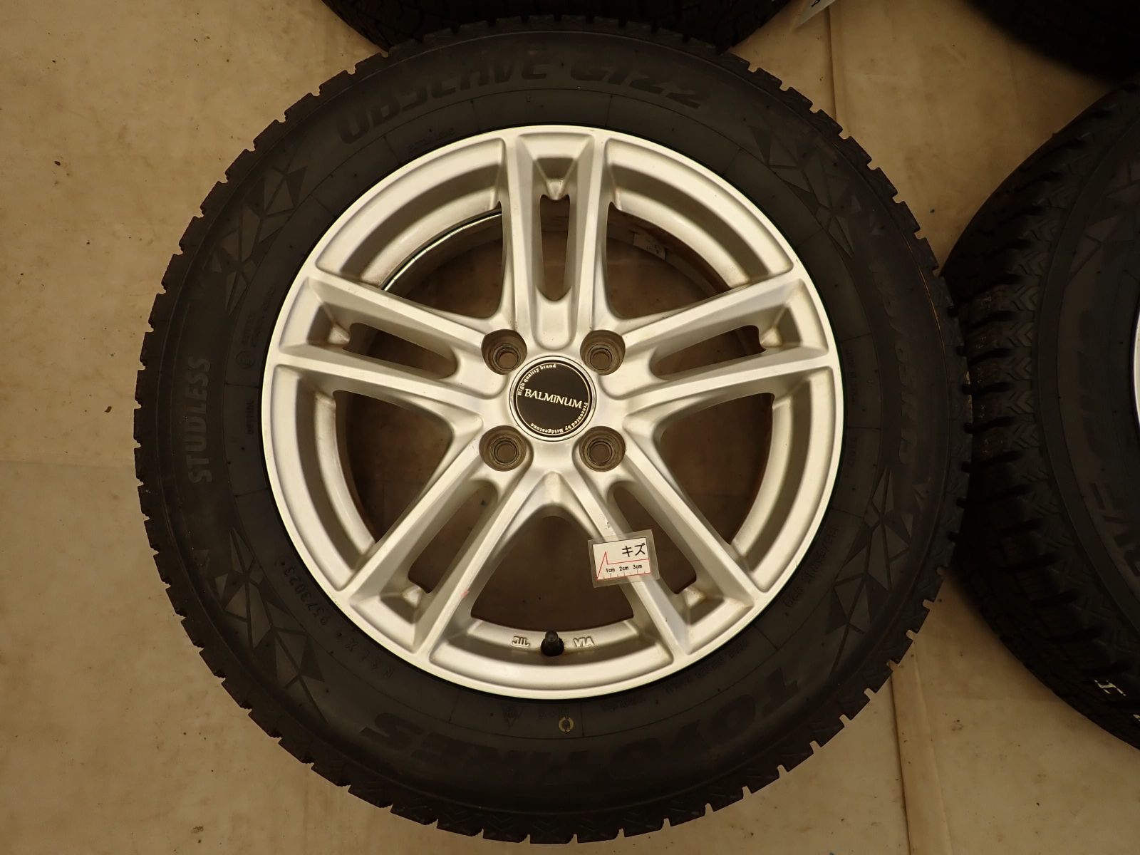 冬4本SET 会社宛 送料無料 185/65R15×5.5J 88Q トーヨー オブザーブ