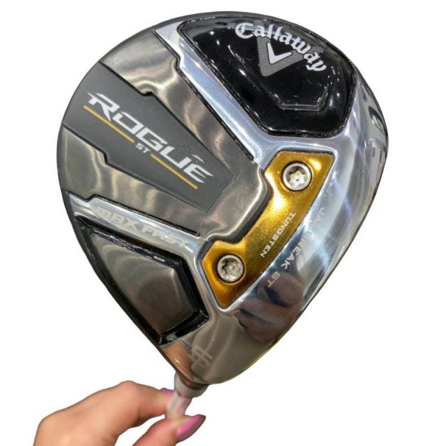 【中古】 キャロウェイ ROGUE ST MAX FAST 5W レディース フェアウェイウッド FW ELDIO 40 for CW(ROGUE ST FW) (フレックスA) レディース 女性用 右利き 右用 Cランク ゴルフクラブ