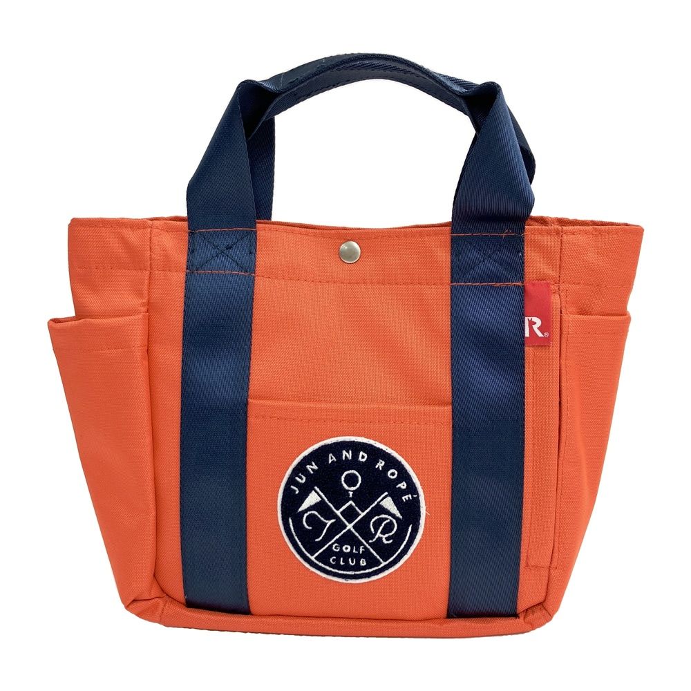 ゴルフ JUN&ROPE ジュン アンド ロペ ×ROOTOTE カートバッグ オレンジ