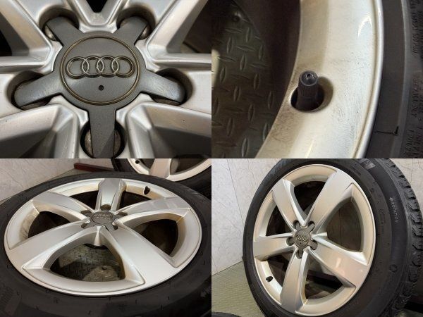 アウディ純正18インチホイールスタッドレス MICHELIN X-ICE SNOW 235/50R18】スタッドレス【audi 4G A6 純正