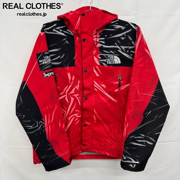 Supreme×THE NORTH FACE/シュプリーム×ノースフェイス【23SS】Taped Seam Shell Jacket/マウンテンパーカー/NP02301I/レッド/M
