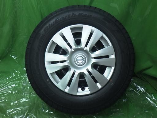 中古】195/80R15 新車外し キャラバン 純正 15インチ スチール