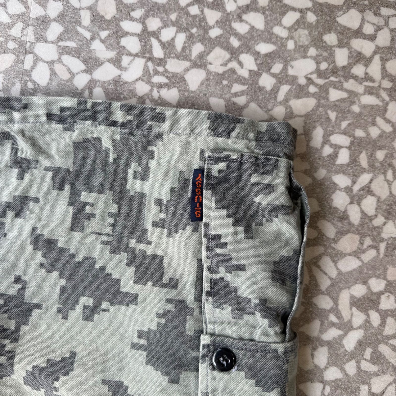 Archive アーカイブ Y2K ] STUSSY / 90's usa製 camo short cargo 32