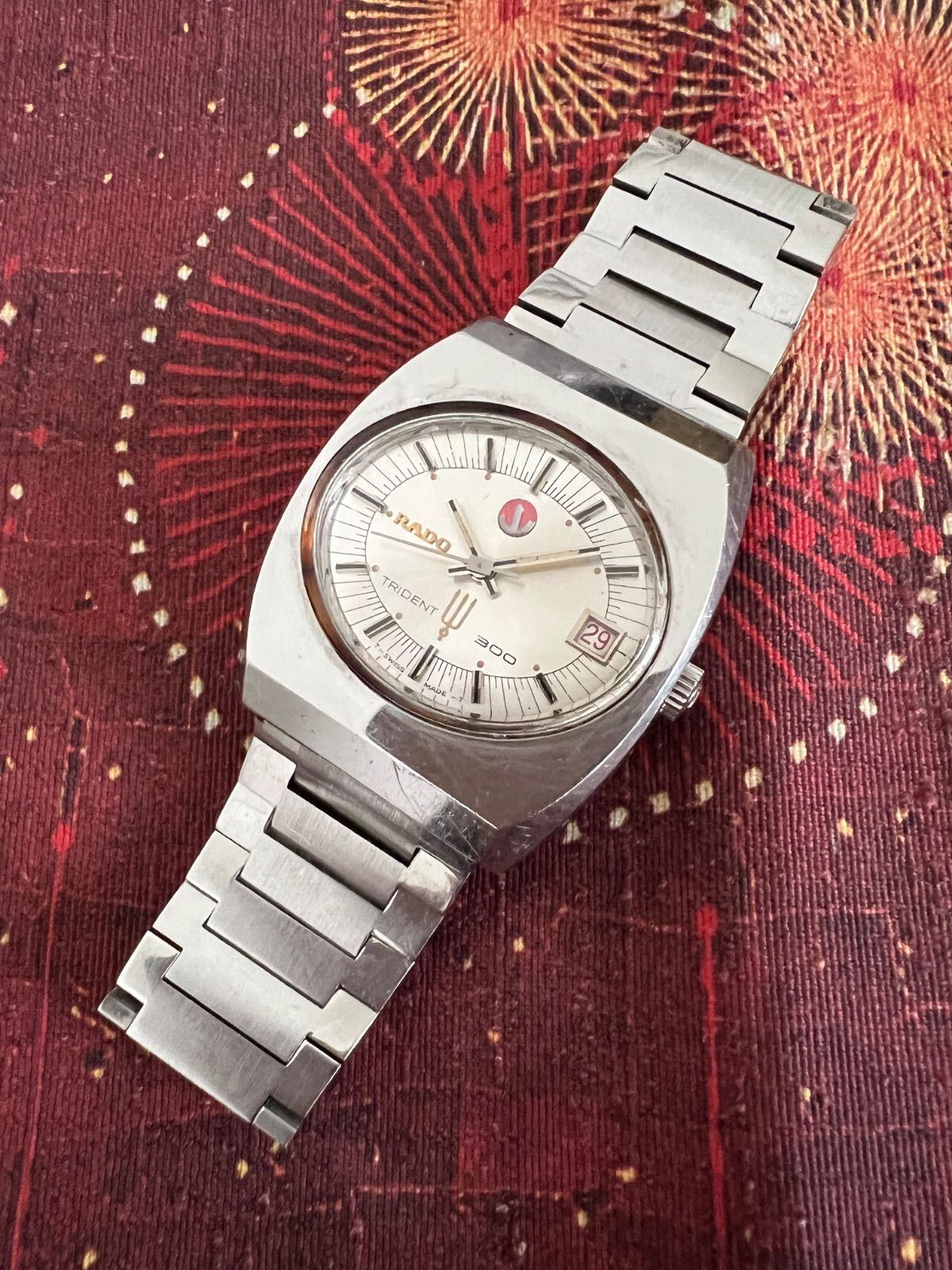 RADO 自動巻き TRIDENT トライデント 0 メンズ ラドー 希少 デイデイト 