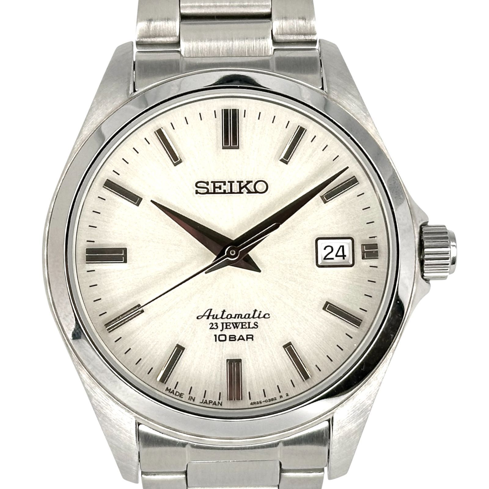 SEIKO】 セイコー SZSB011 自動巻き メカニカル ドレスライン 裏スケ