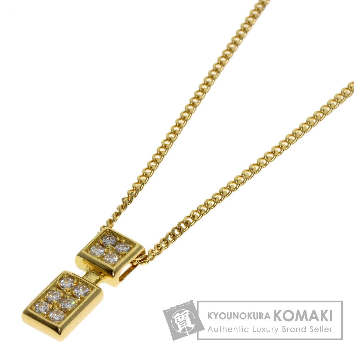 star sand 星の砂 ダイヤモンド ネックレス K18YG レディース [中古]