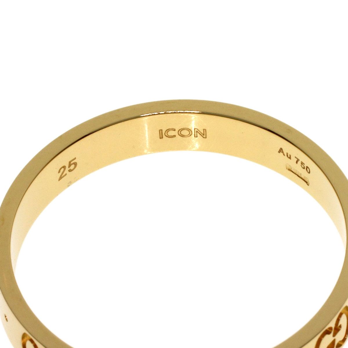 GUCCI グッチ アイコン #25 リング・指輪 K18YG メンズ [中古] - メルカリ