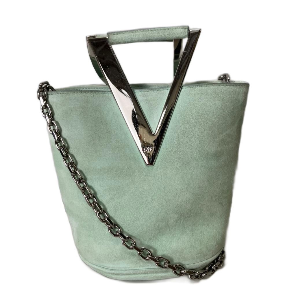 ロジェヴィヴィエ　ポシェットバッグ ロジェヴィヴィエ ROGER VIVIER スエード ショルダーバッグ 斜め掛け