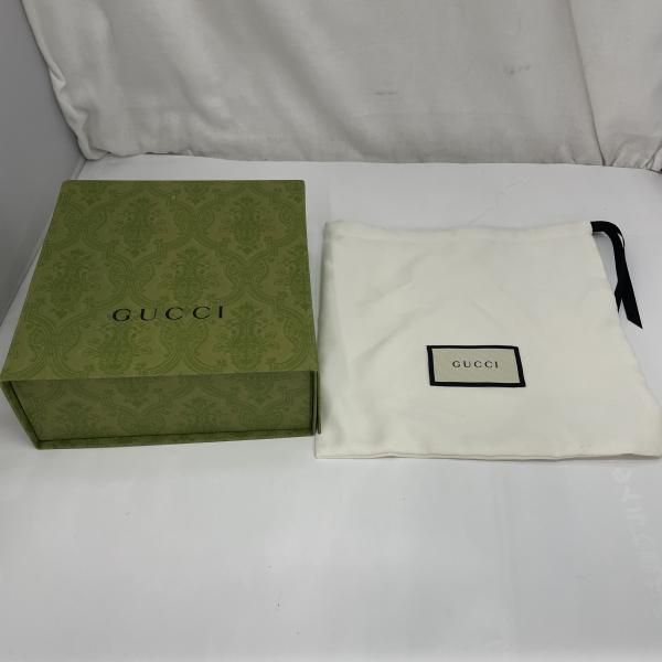 中古】GUCCI クリスタルインターロッキングGカチューシャ 黒 箱あり