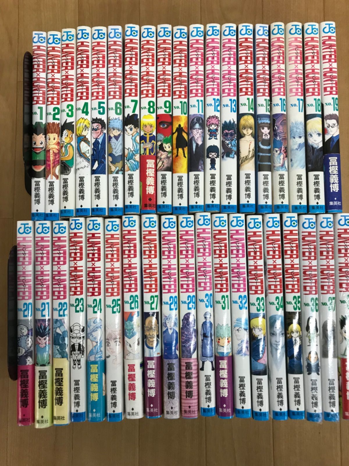 ☆【未開封あり】ハンターハンター HUNTER×HUNTER 1~38巻 コミック全巻