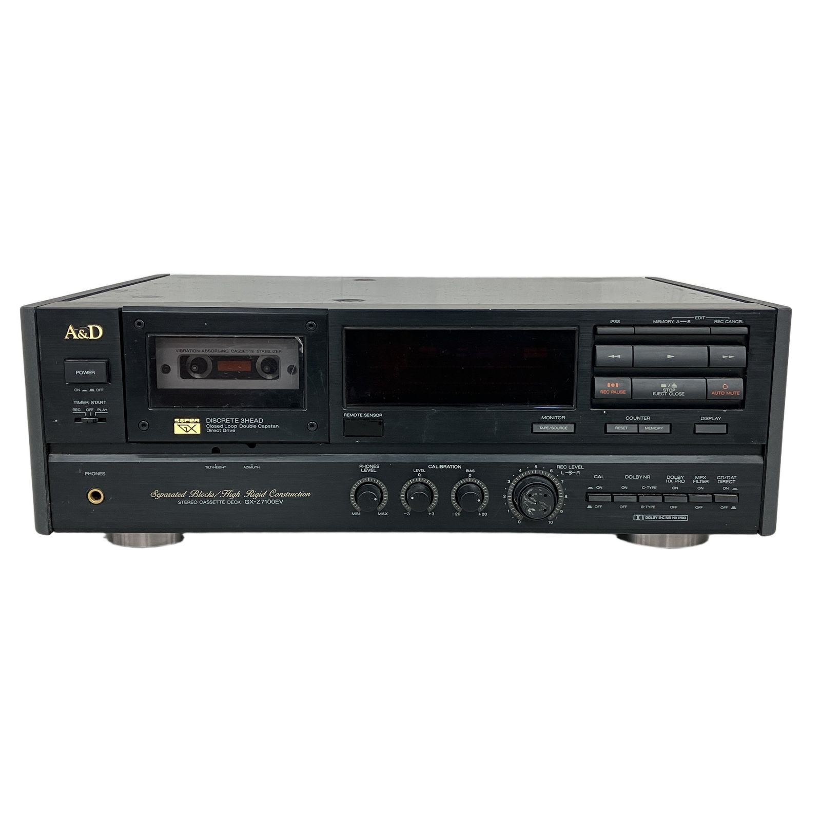 A&D エー・アンド・デイ GX-Z7100EV カセットデッキ 音響機材