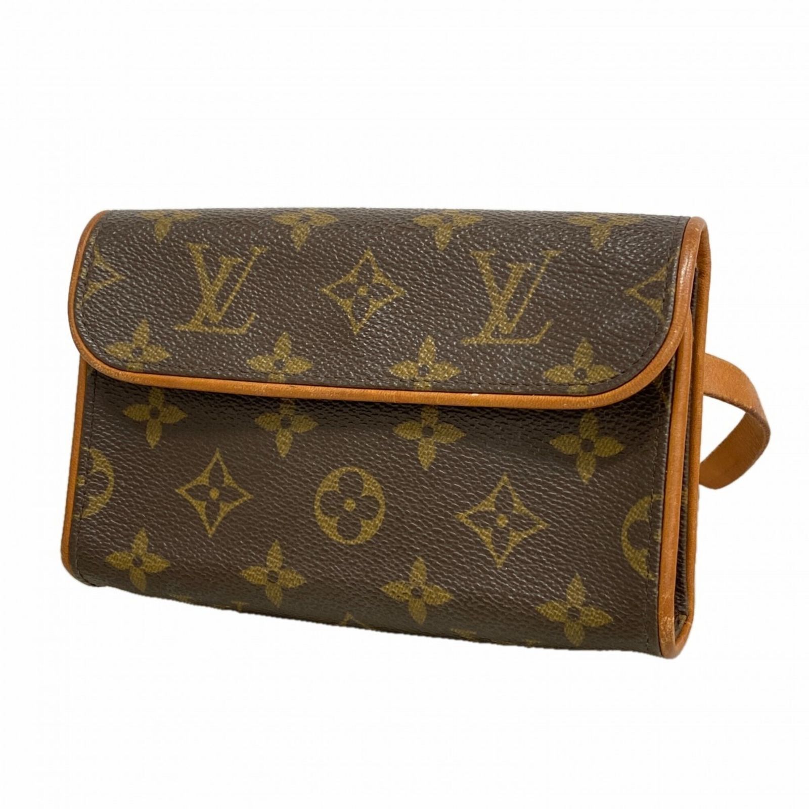 ルイ・ヴィトン(Louis Vuitton) ルイ・ヴィトン バッグ・ウエストバッグ モノグラム ポシェットフロランティーヌ M51855 ブラウンレディース