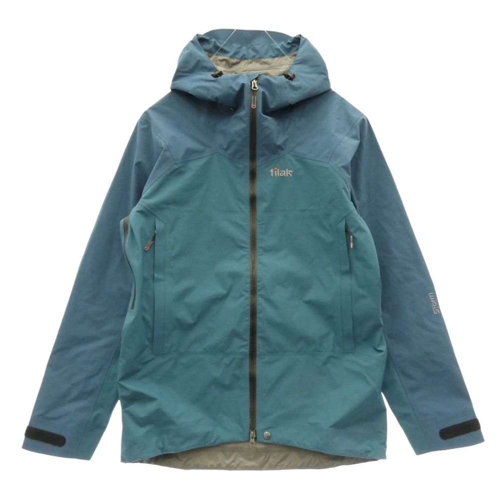 TILAK ティラック STORM JACKET GORE-TEX ストームジャケット ゴアテックス マウンテンパーカー ブルー系 M【美品】【中古】