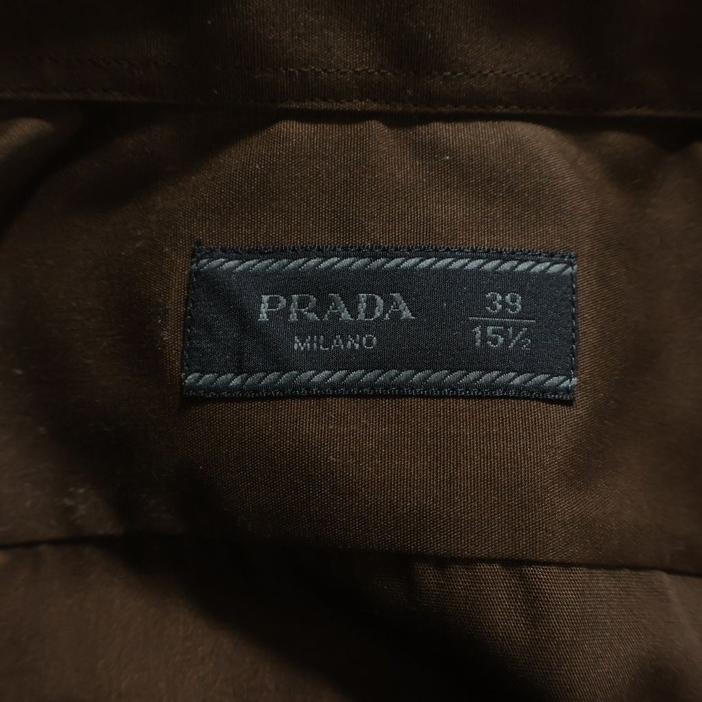 PRADA (プラダ) 25AW コットンブレンド ショートスリーブシャツ 半袖