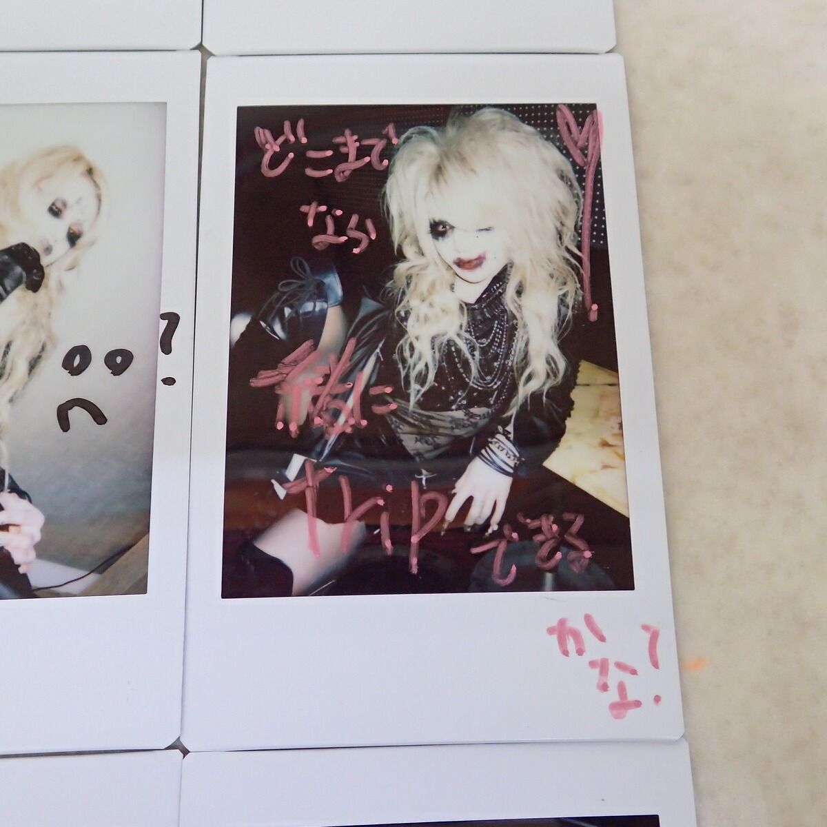 DazzlingBAD iＴ セッションチェキ DazzlingBAD iT サイン/メッセージ入り チェキ まとめて9枚セット【PP