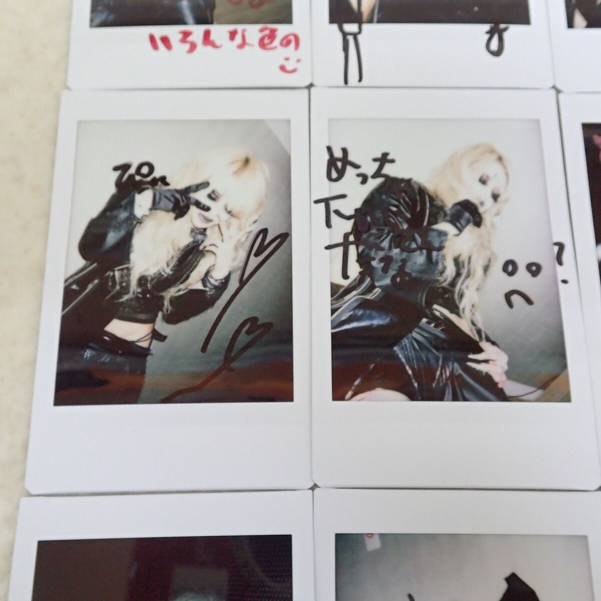 DazzlingBAD iT サイン/メッセージ入り チェキ まとめて9枚セット【PP