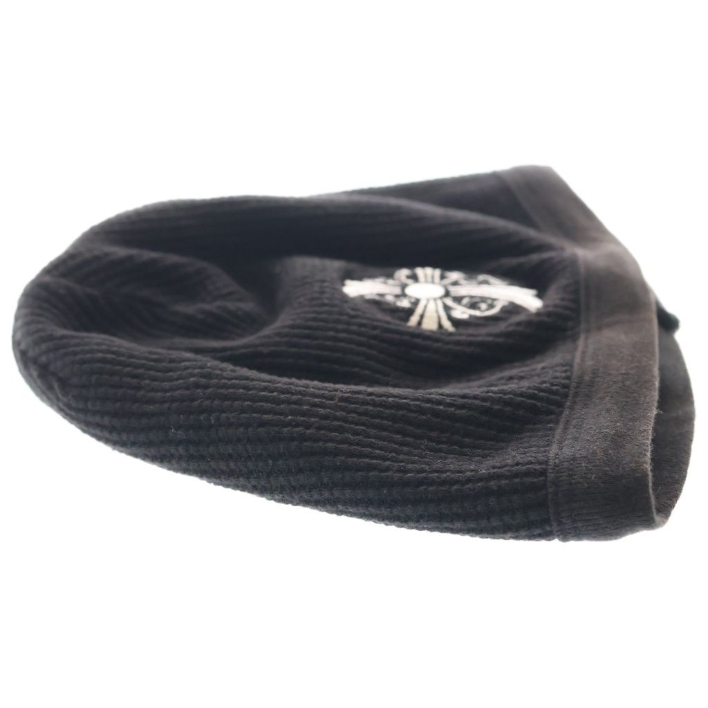 CHROME HEARTS (クロムハーツ) BEANIE CHクロス刺繍 ビーニー ニット帽