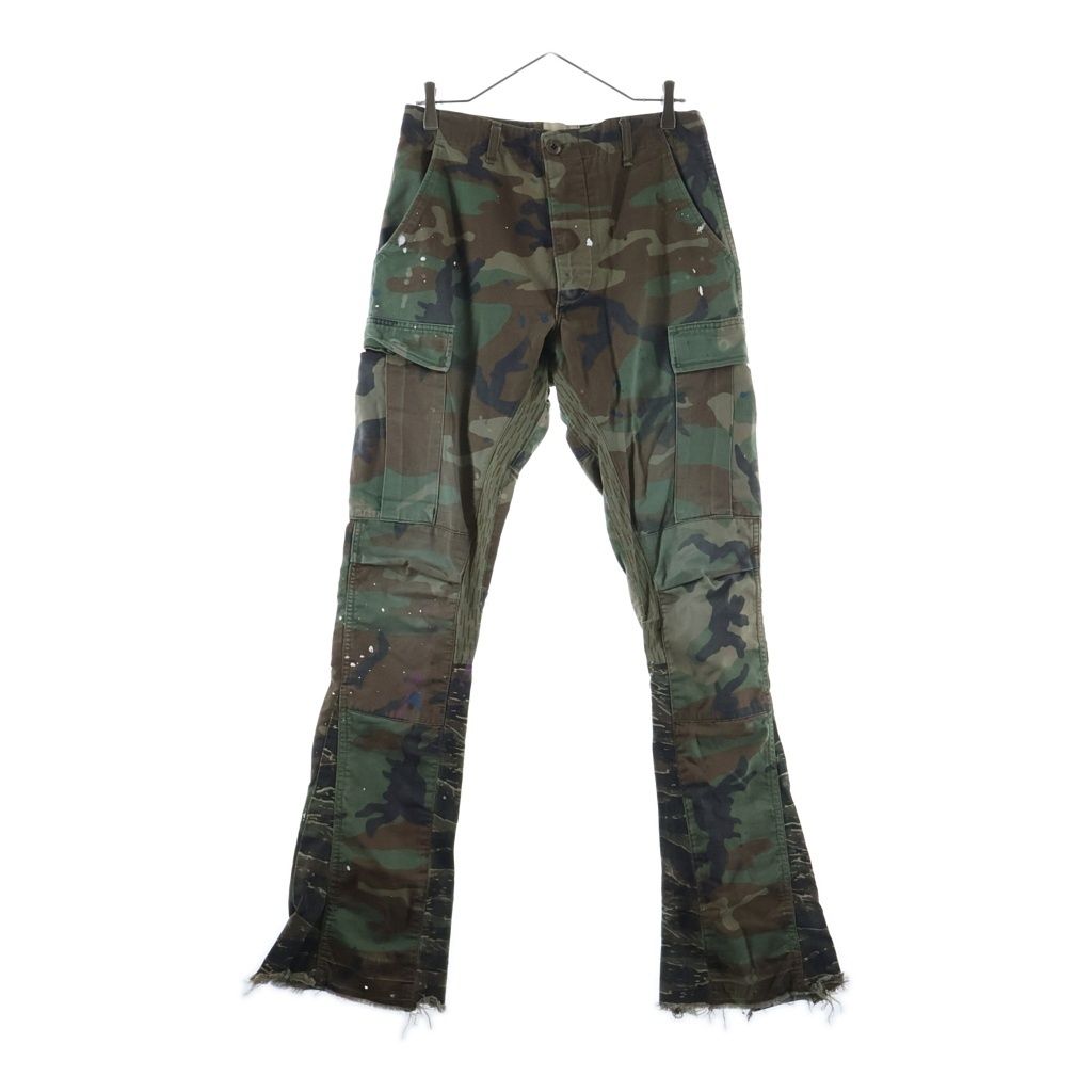 USA GALLERY DEPT カモフラ フレアカーゴ ペイントパンツ GALLERY DEPT. (ギャラリーデプト) Cargo Pants カモフレア