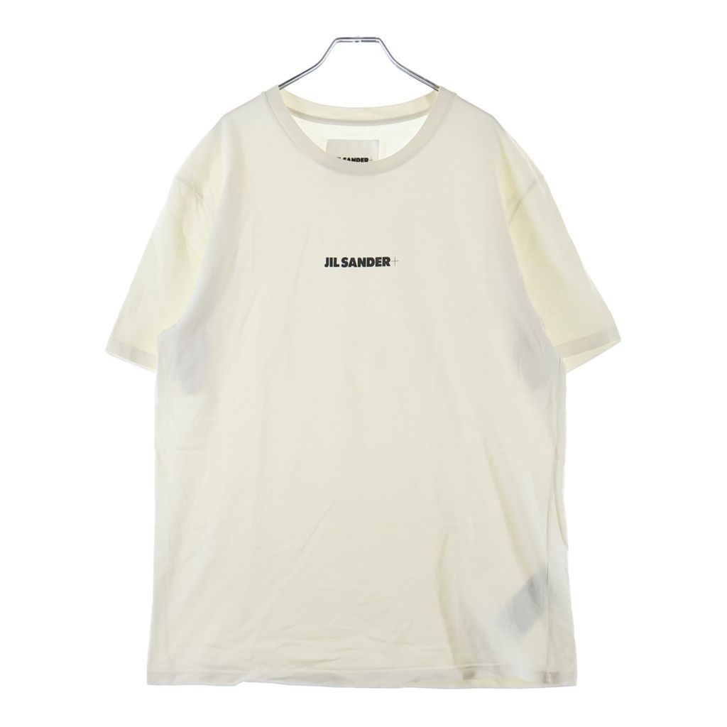JIL SANDER + (ジルサンダープラス) 24SS T-Shirt ロゴプリント 半袖Tシャツ ホワイト J47GC0122 J20103