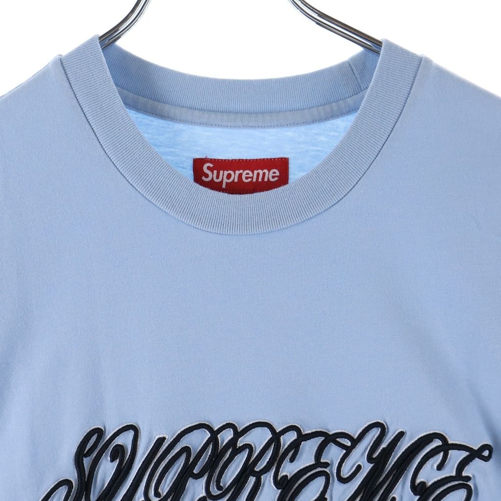 SUPREME (シュプリーム) 26SS Raised Script S/S Top レイズド