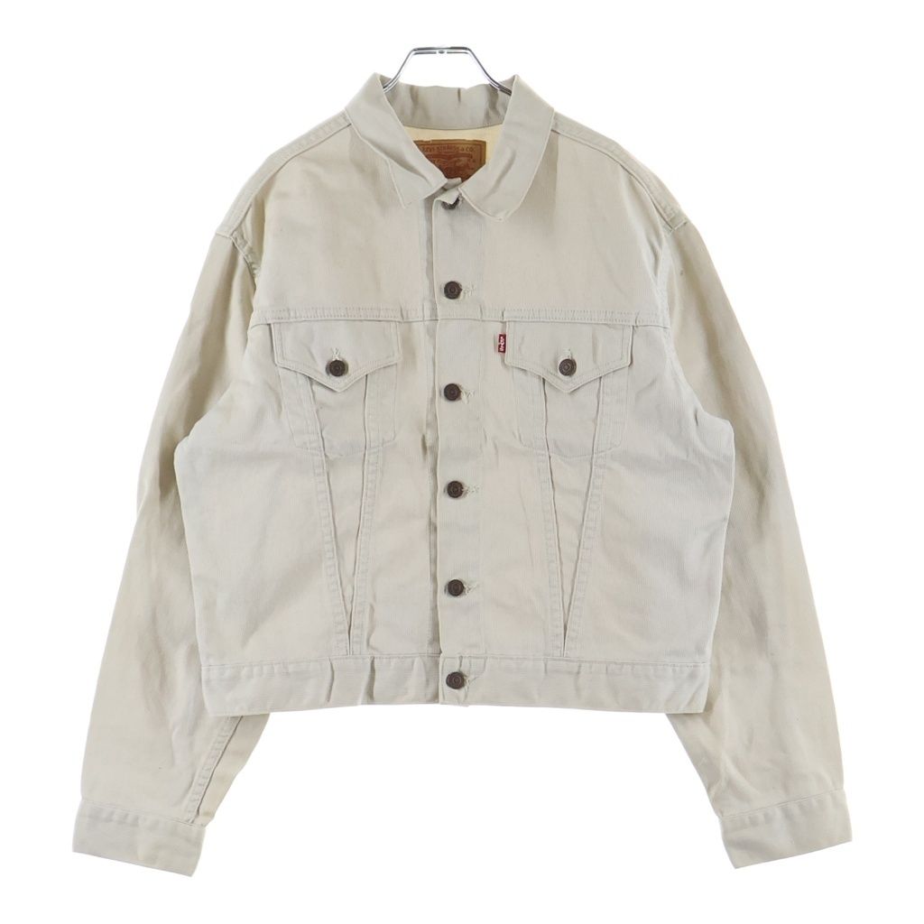 Levi's (リーバイス) 90S VINTAGE 両面BIG E ボタン裏555 ピケ