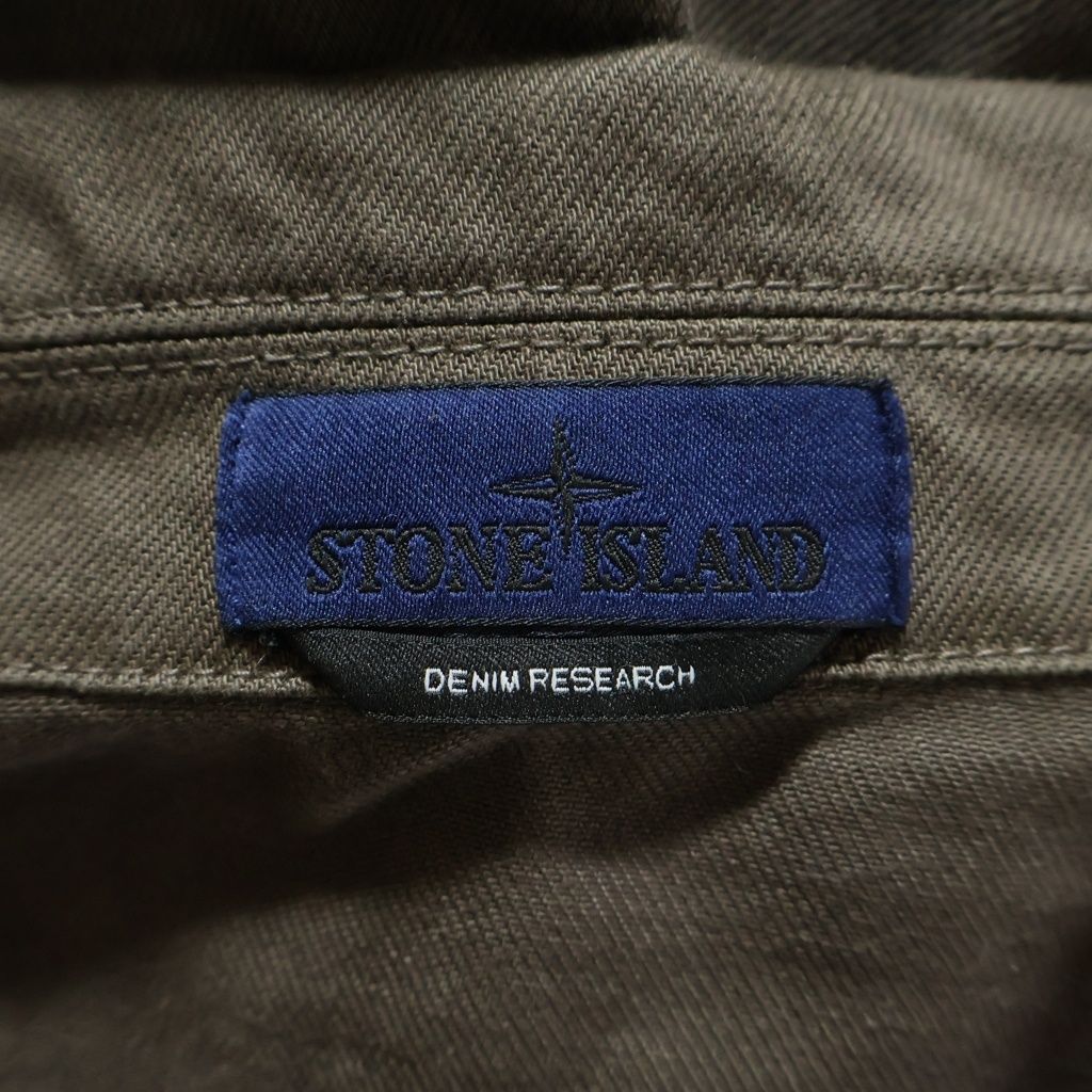 STONE ISLAND (ストーンアイランド) LIGHT BULL DENIM-TC ライトブルー