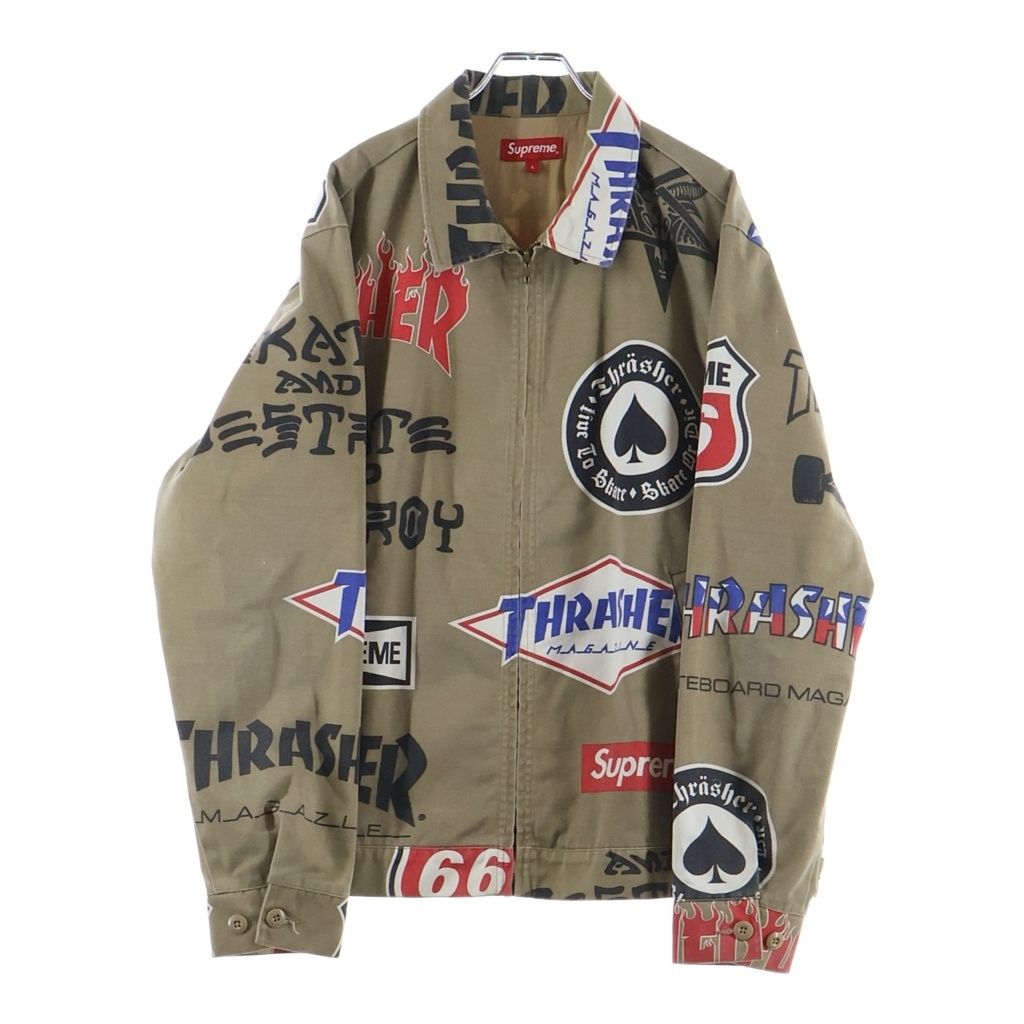 SUPREME (シュプリーム) 15SS ×Thrasher Work Jacket スラッシャー