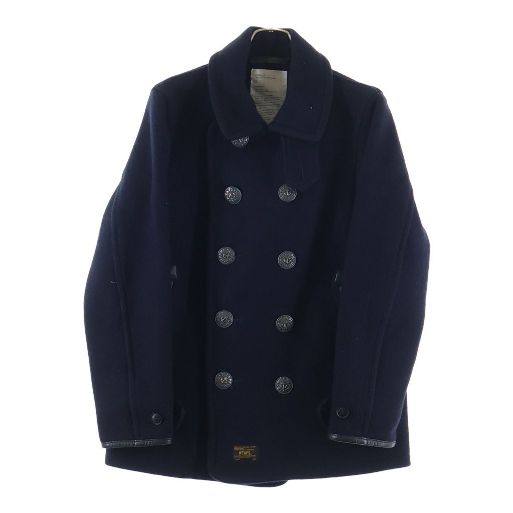 WTAPS ダブルタップス 14AW TOUTHFUL DAYZ PEA COAT ユースフルデイズ期 ウールメルトン ピーコート ネイビー 142GWDT-JKM05 WTAPS (ダブルタップス) 14AW TOUTHFUL DAYZ PEA COAT ユースフル
