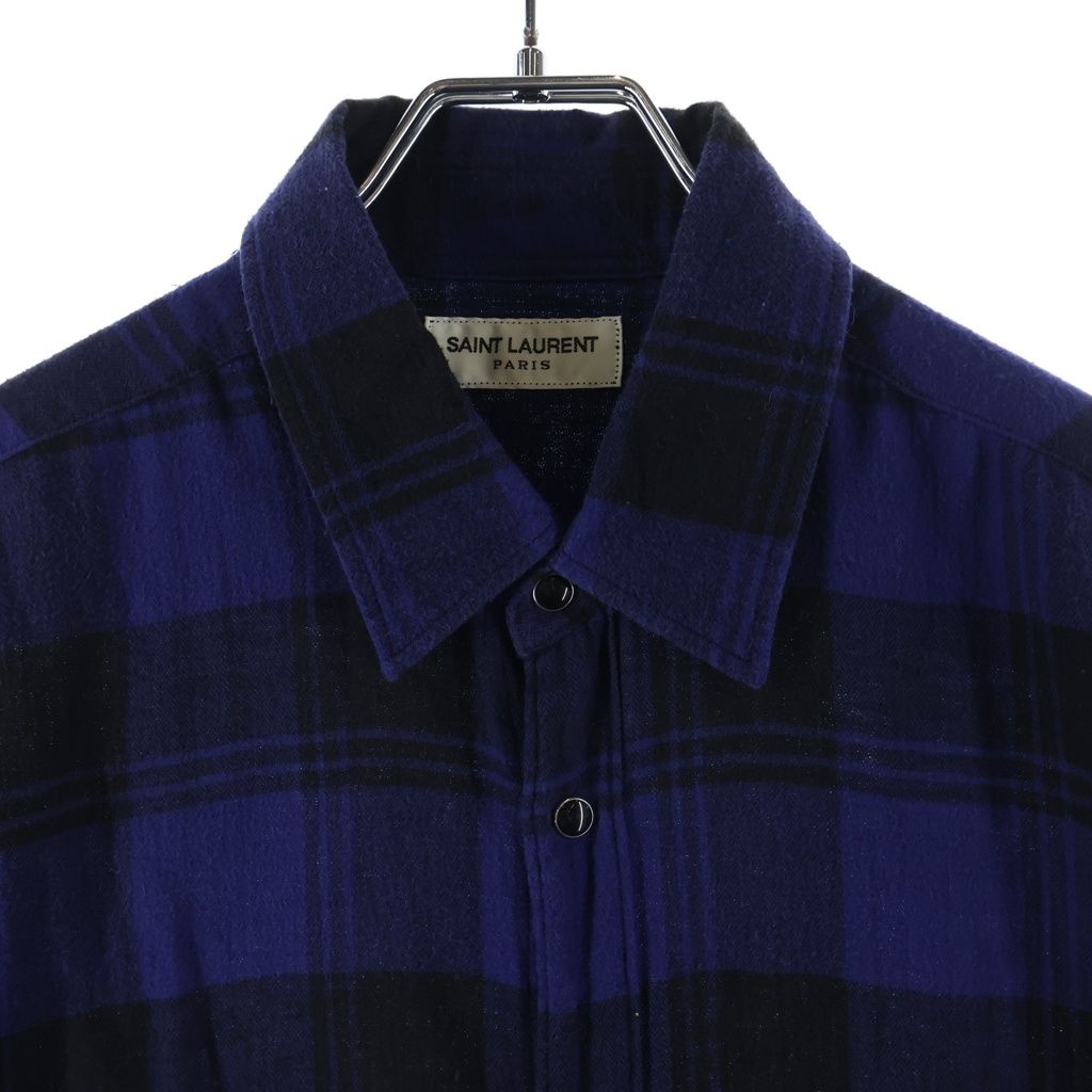 SAINT LAURENT PARIS (サンローランパリ) 17AW コットン フランネル