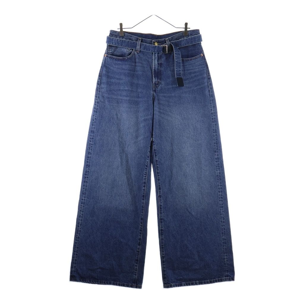 Sacai (サカイ) 25SS ×Levi's Denim Pants リーバイス ベルテッド