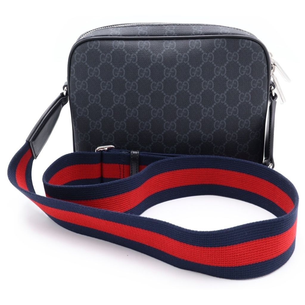 GUCCI (グッチ) GGスプリーム スモール クロスボディ ショルダーバッグ