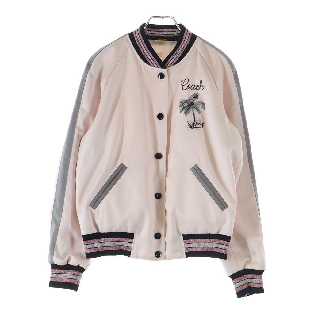 COACH (コーチ) Reversible souvenir jacket ココヤシ刺繍