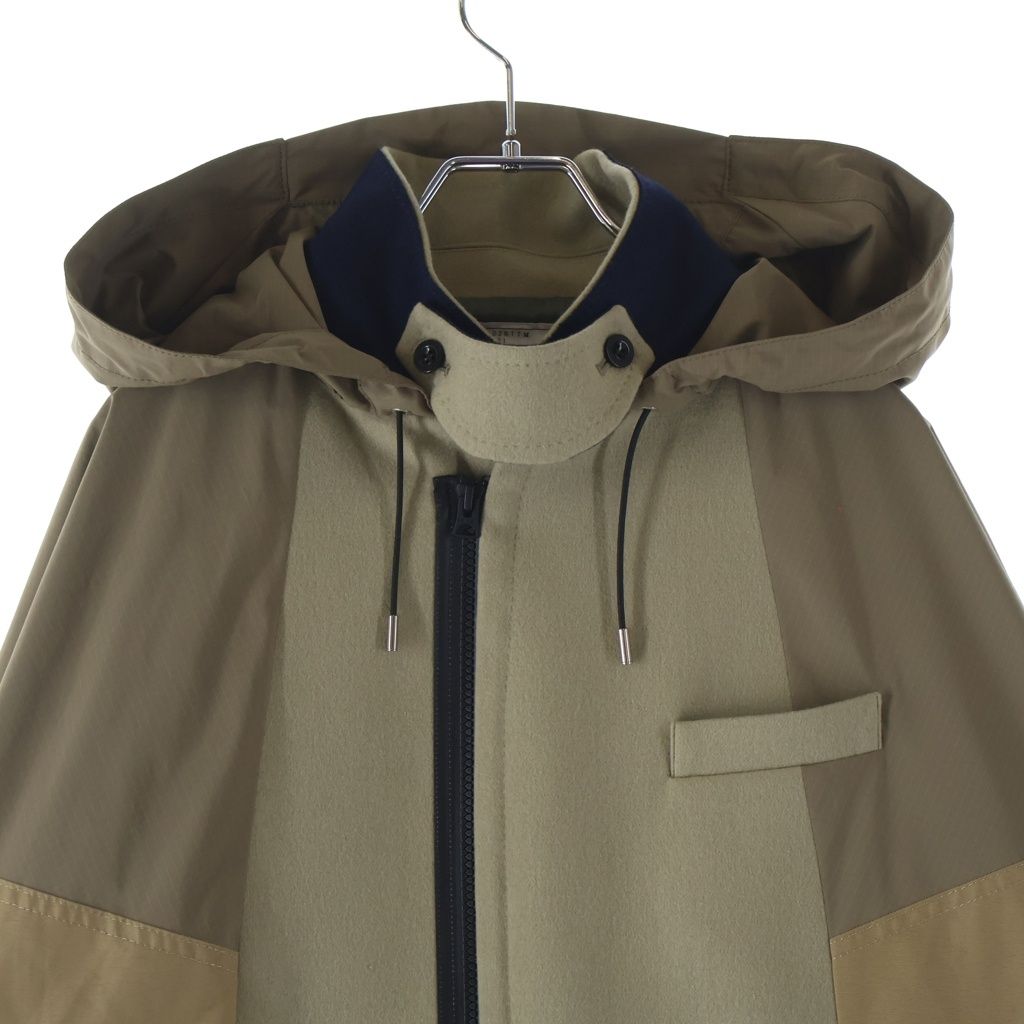Sacai (サカイ) 21AW Wool Melton Jacket ウールメルトンジャケット