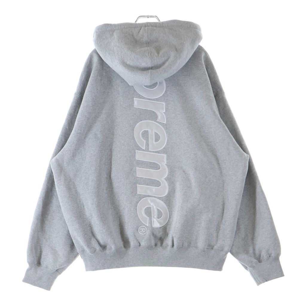 SUPREME (シュプリーム) 25AW Satin Applique Hooded Sweat Shirt