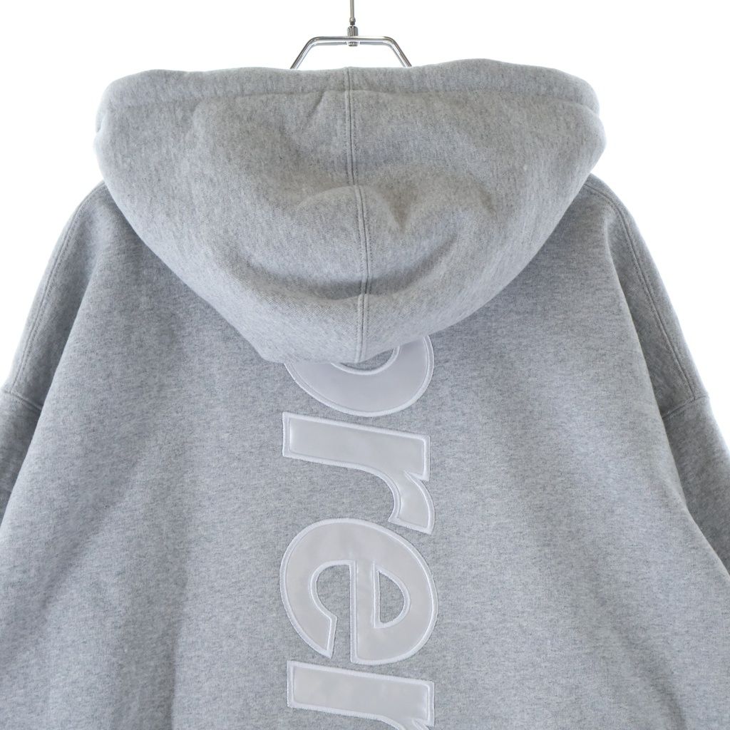 SUPREME (シュプリーム) 25AW Satin Applique Hooded Sweat Shirt