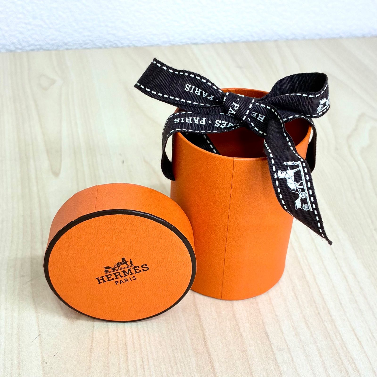 エルメス HERMES】美品！GRAFFグラフィックツリー/オレンジマルチ