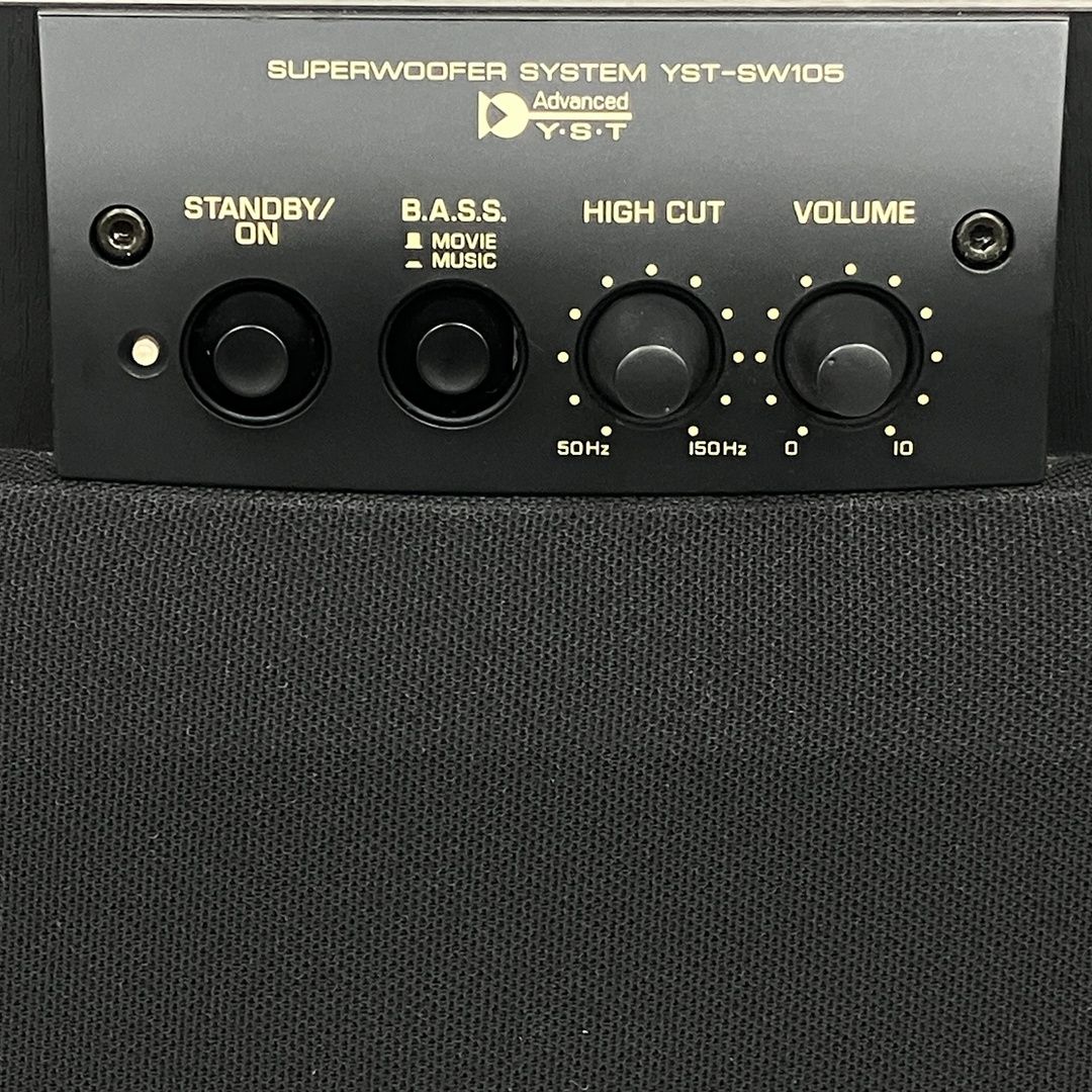 YAMAHA ヤマハ YST-SW105 サブウーファー 音響機材 中古 K11421301