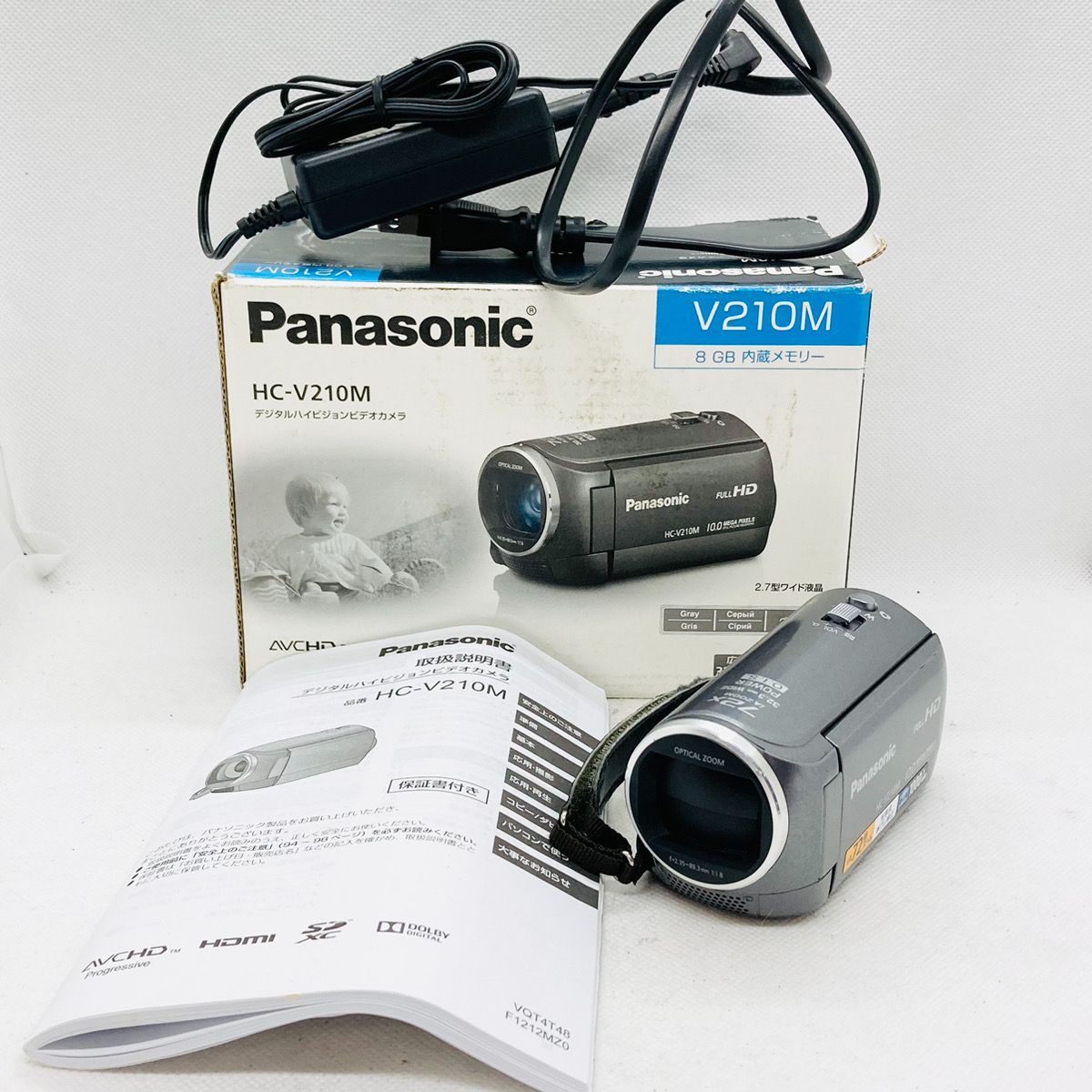 Panasonic パナソニック HC-V210M ビデオカメラ - メルカリ