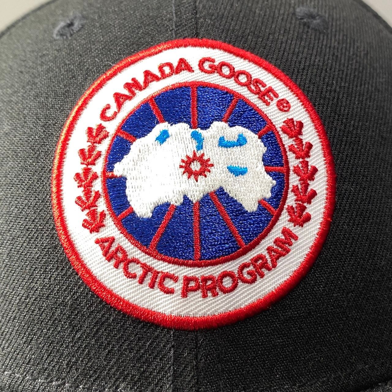 g7 CANADA GOOSE カナダグース × NEW ERA ニューエラ 刺繍ロゴキャップ