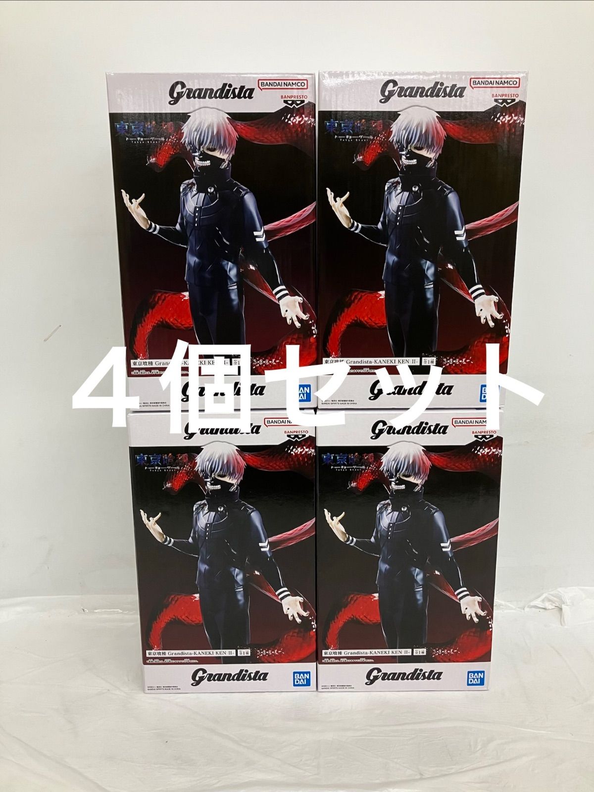 未開封 東京喰種 Grandista 金木研 フィギュア 4個セット LF7296 f101