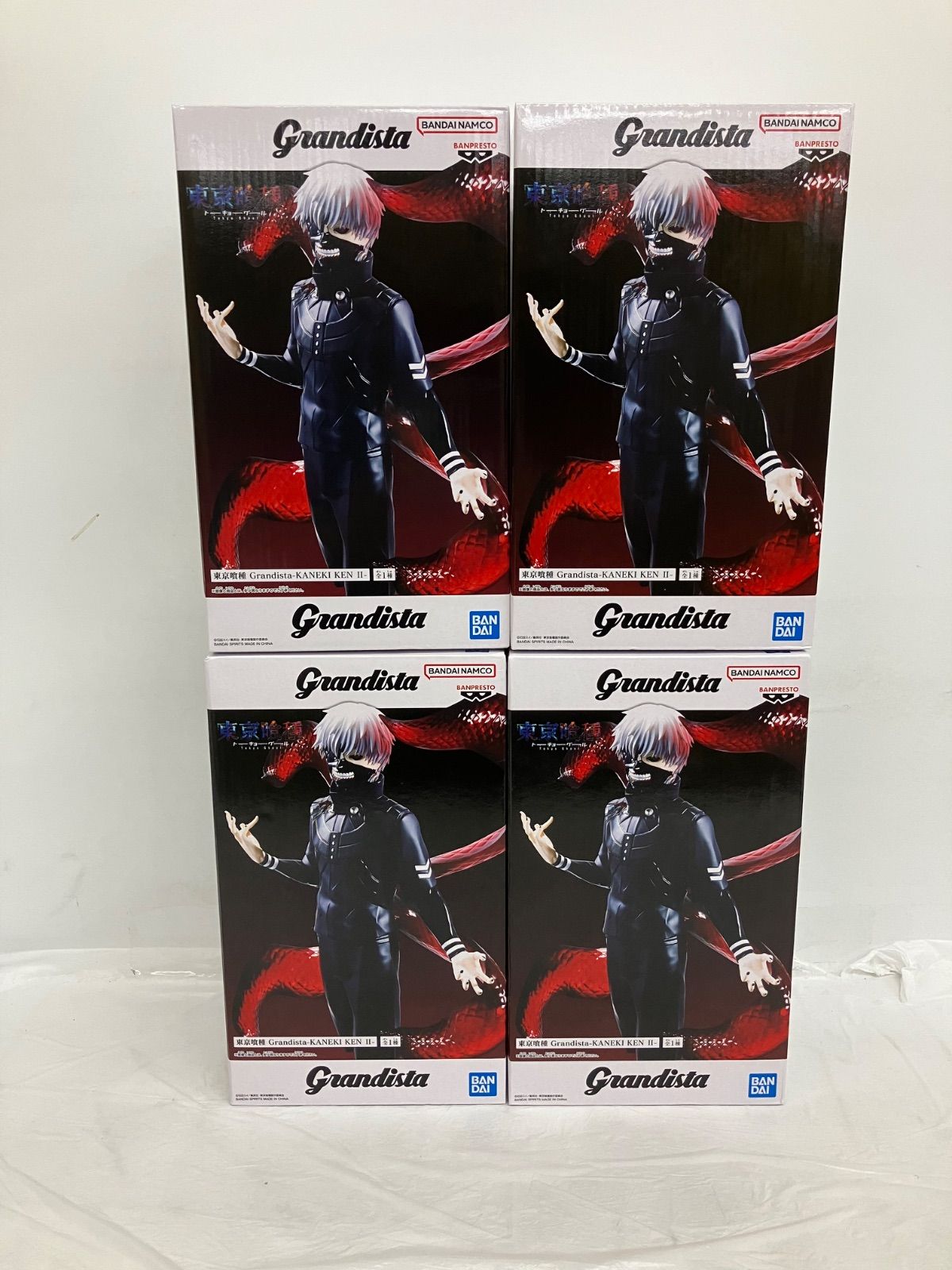未開封 東京喰種 Grandista 金木研 フィギュア 4個セット LF7296 f101