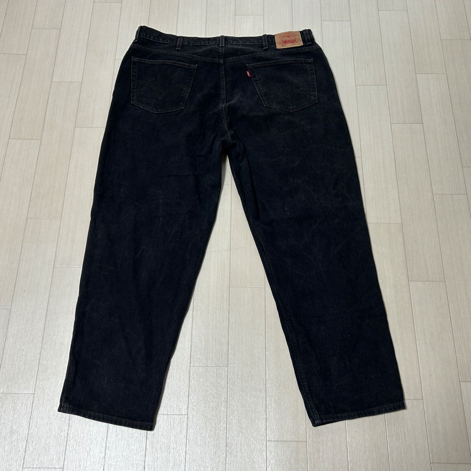 Levi's リーバイス 560 COMFORT FIT バギー ワイド デニム Levi's リーバイス 560 W46 ブラックデニム COMFORT FIT ワイド バギー