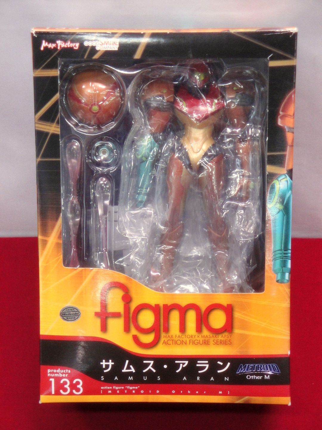 カメ】figma サムス・アラン SAMUS ARAN フィギュア METROID Other M