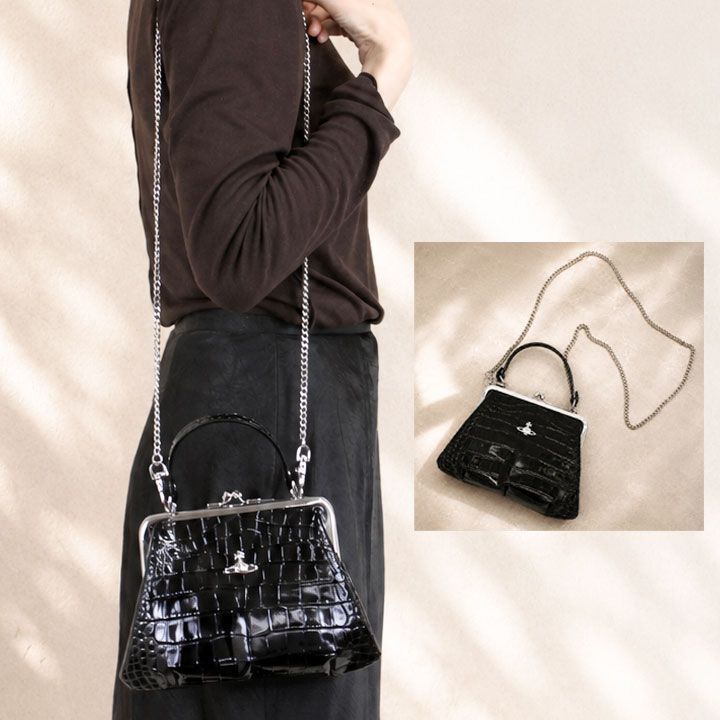 【新品商品】Vivienne Westwood ヴィヴィアンウエストウッド （4B010007W L0098）GRANNY FRAME PURSE SHOULDER BAG