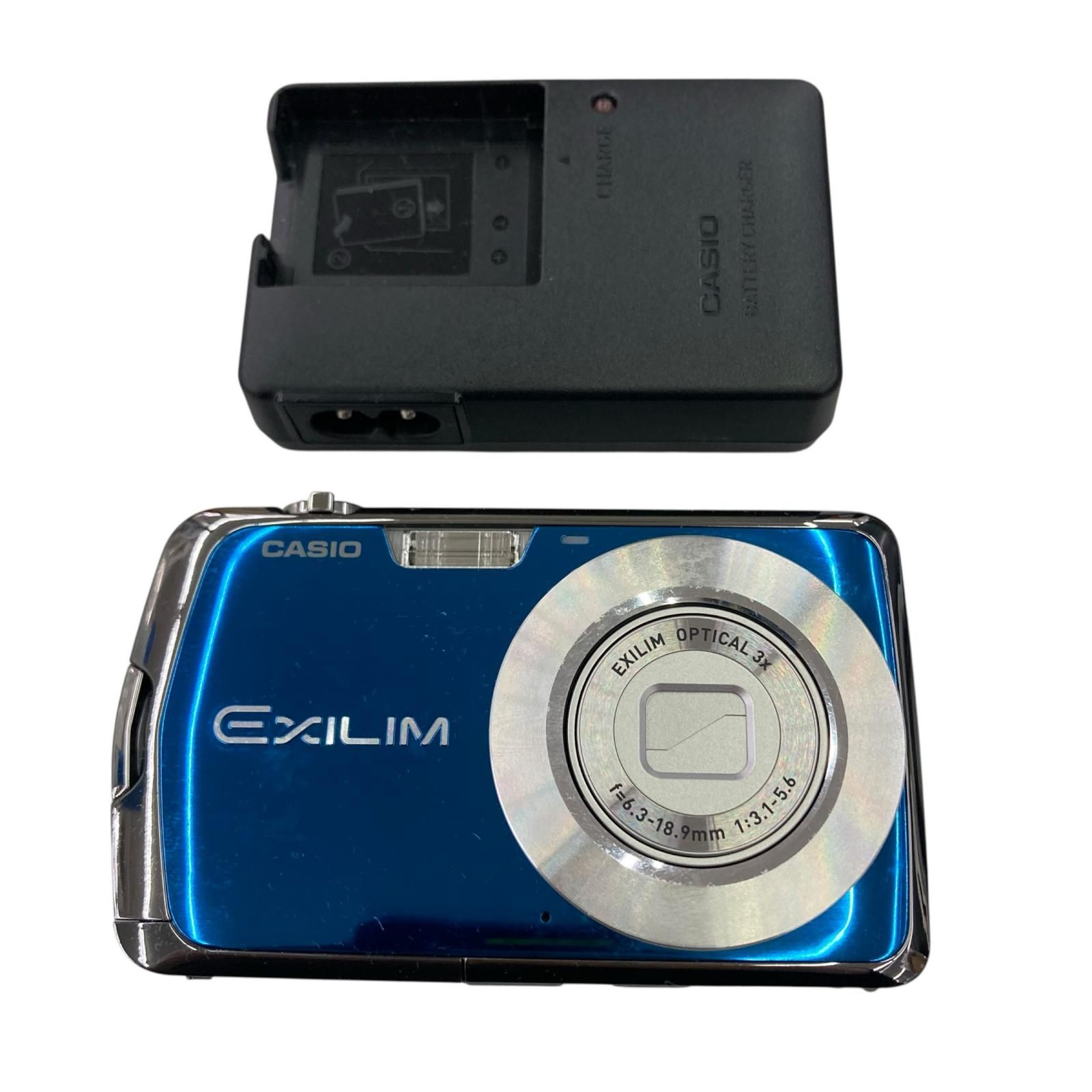 186000 動作未確認 CASIO カシオ デジカメ EXILIM EX-Z1 f=6.3-18.9mm