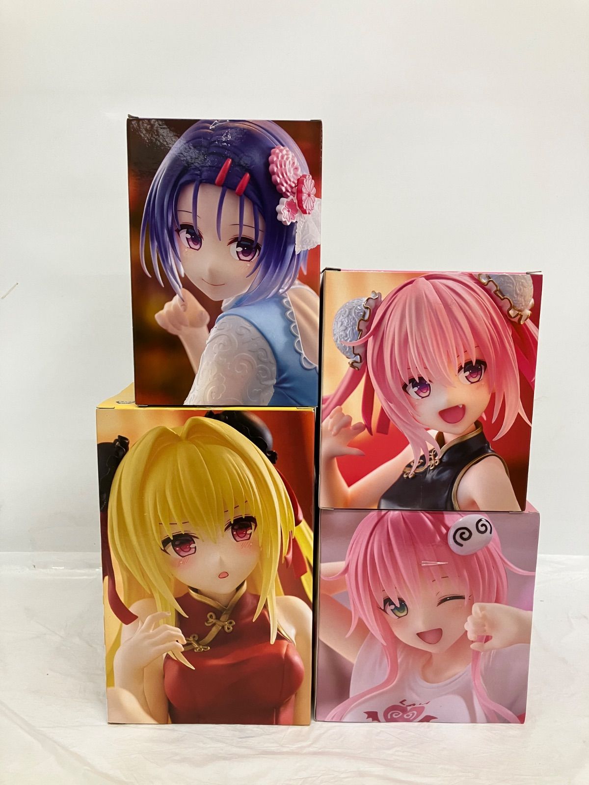 未開封 To LOVEる Desktop Cute フィギュア 4種セット LF7297 f107